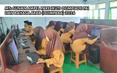 MTs Sunan Ampel Pare Ikuti Olimpiade PAI dan Bahasa Arab (OLIMPABA) 2026