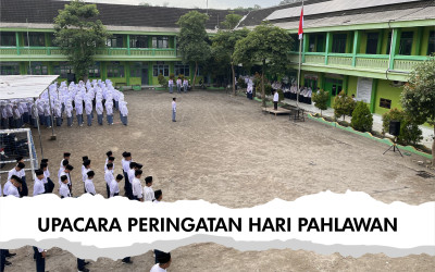 UPACARA PERINGATAN HARI PAHLAWAN MTs SUNAN AMPEL PARE